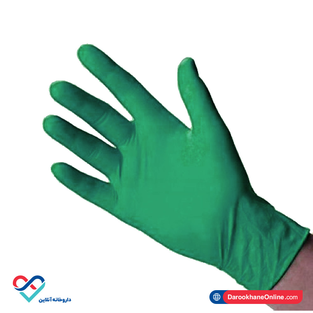 nitrile.jpg دستکش نیتریل بسته 10 عددی - Image 1