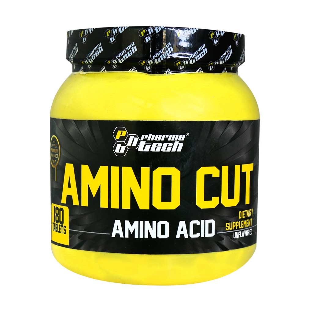 Pharma-tech-Amino-cut-180-Tablets.jpg قرص آمینوکات فارماتک 180 عددی - Image 1