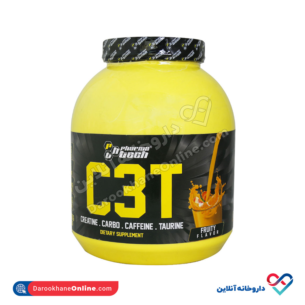 Pharma-Tech-C3T-Powder-1360-g.jpg پودر کراتین سی تری تیC3T فارماتک 1360 گرم - Image 1