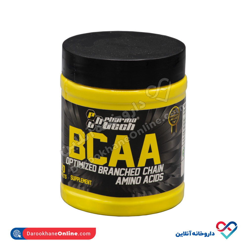pharma-tech-bcaa-180tab-1.jpg قرص بی سی ای ای 180 عددی فارماتک - Image 1