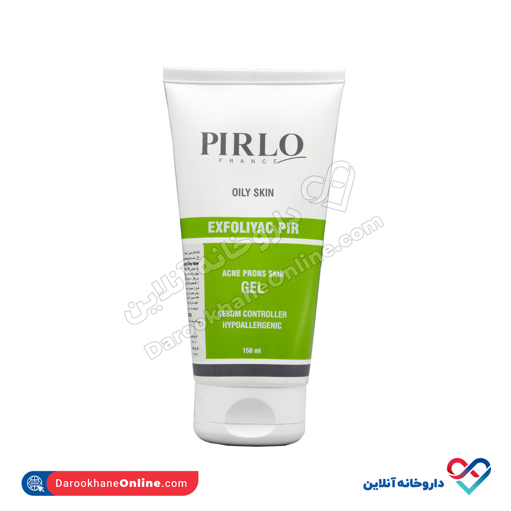 pirlo-oily-skin-cleansing-gel-1.jpg ژل شستشوی صورت پیرلو مناسب پوست چرب 150 میل - Image 1