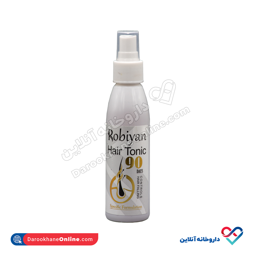 robiyan-hair-tonic-120ml-3.jpg لوسیون مناسب موهای دارای ریزش روبیان 120 میل - Image 3