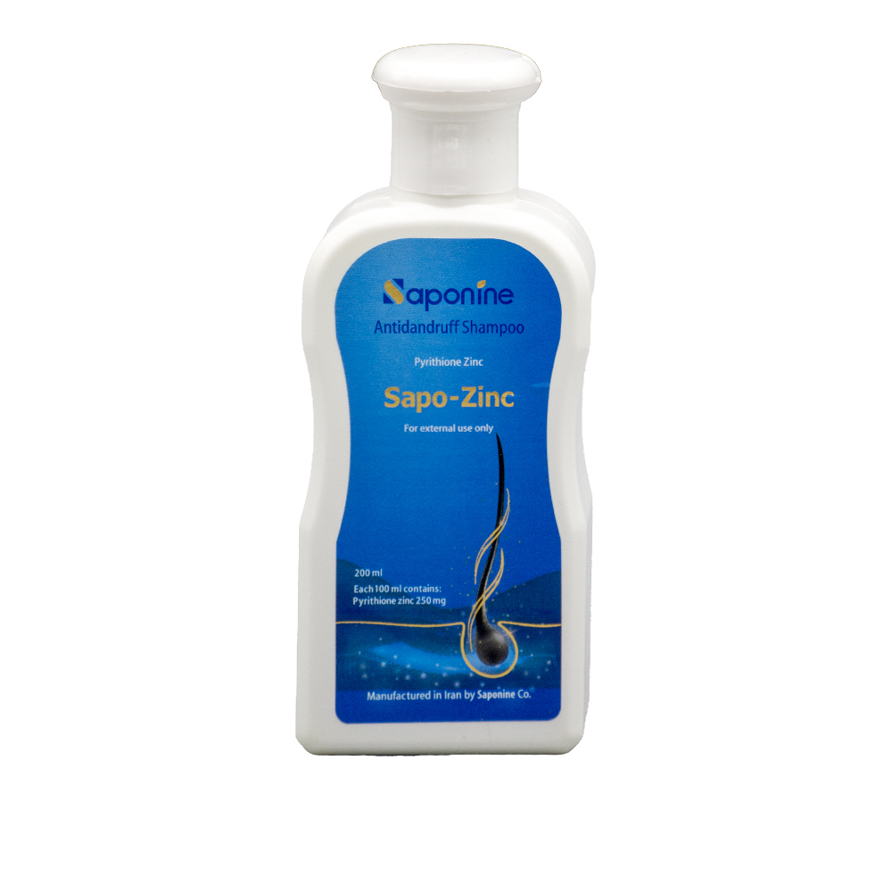 saponine-sapo-zinc-shampoo-200-ml-1.jpg شامپو ضد شوره زینک ساپونین 200 میل - Image 1