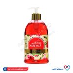 مایع دستشویی شفاف قرمز رزی رز شون 500 میل