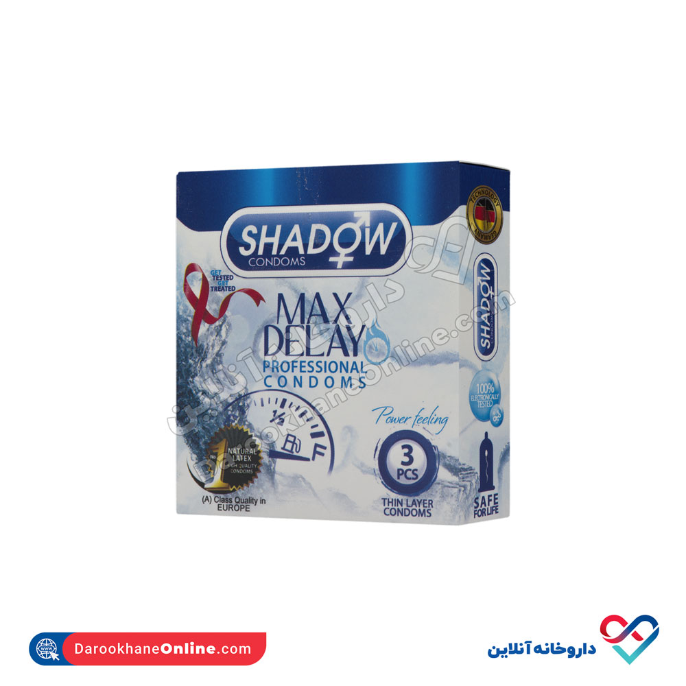 shadow-max-delay-condoms-3pcs-1.jpg کاندوم مکس دیلی شادو 3عددی - Image 1