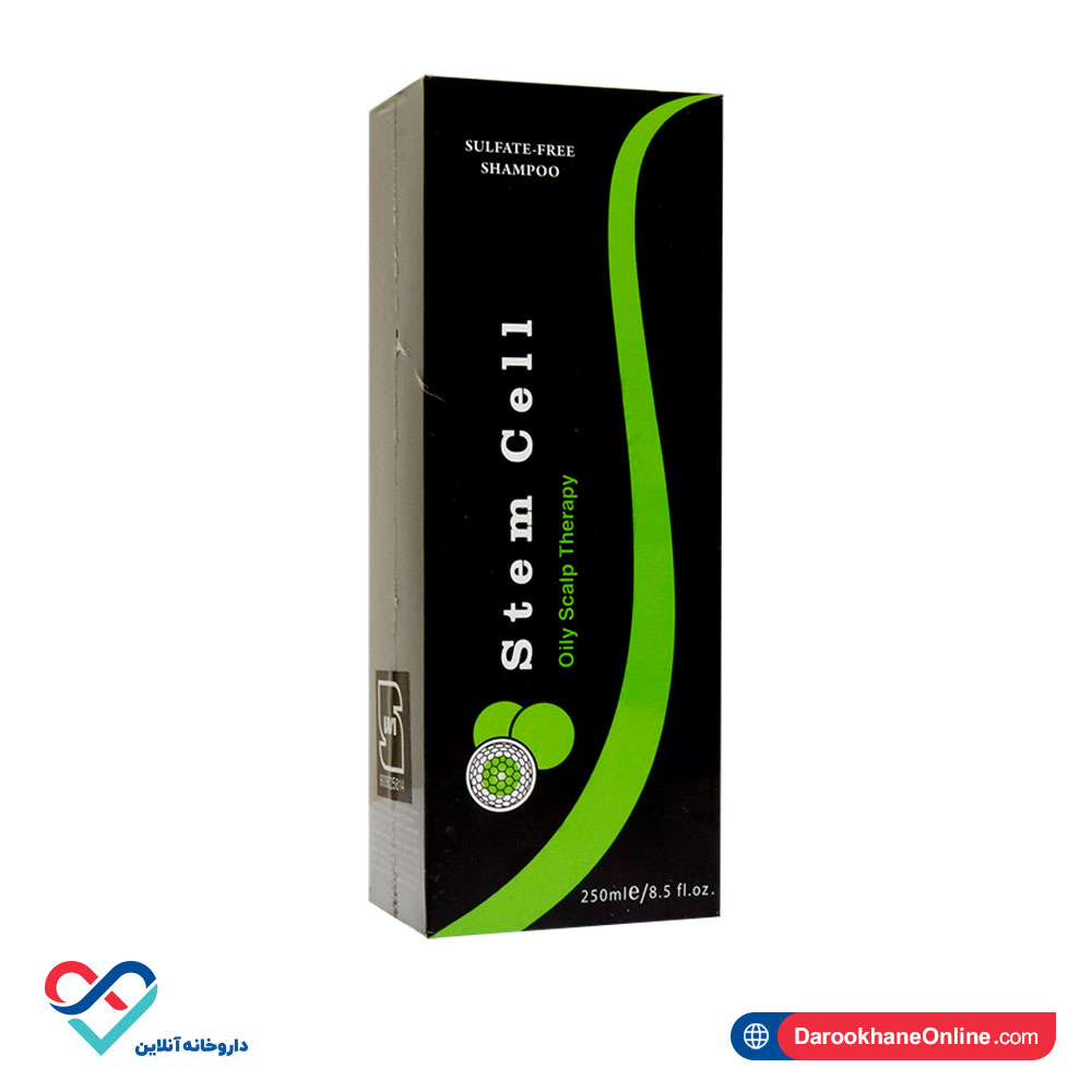 stemcell-oily.jpg شامپو موی چرب استم سل 250 میل - Image 1