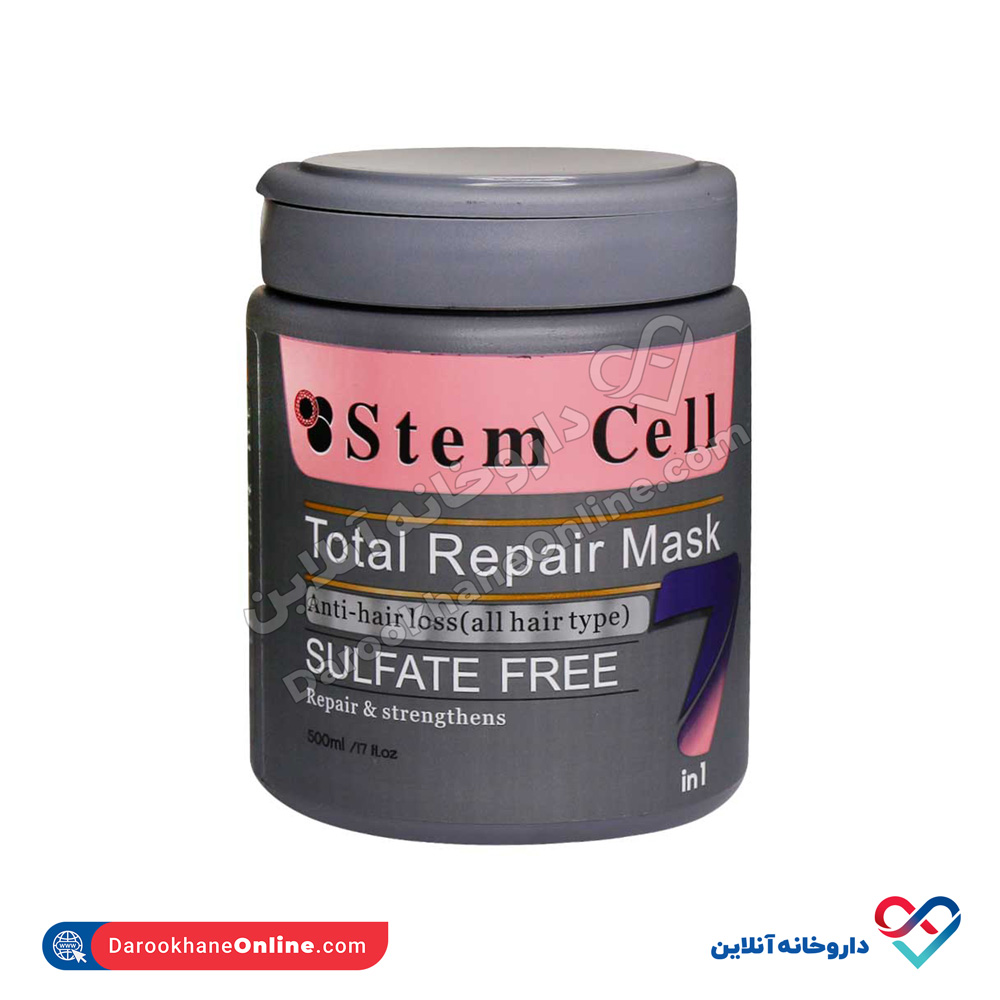 total-repair-mask-1.jpg ماسک مو تقویت کننده استم سل موهای دارای وز 450 میل - Image 1