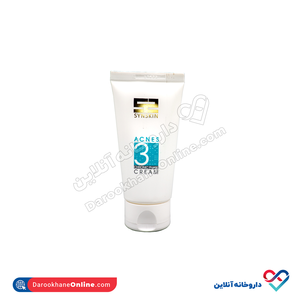 synskin-acnes3-chronic-phase-cream-3.jpg کرم ژل فاز مزمن اکنس ۳ ساین اسکین 50 گرم - Image 3