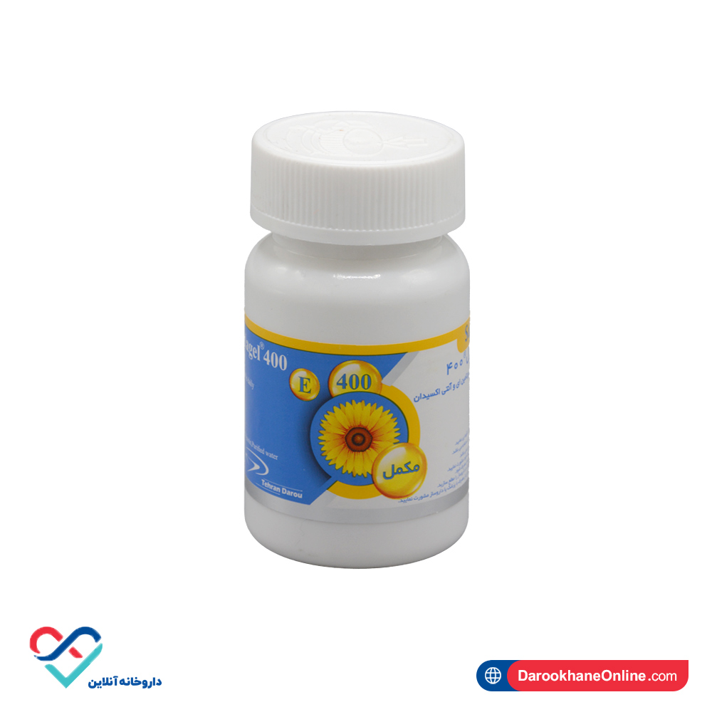 tehran-darou-vitamin-e-tedagel400-1.jpg کپسول ویتامین ای تداژل 400 تهران دارو - Image 1