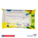 دستمال مرطوب معطر دست و صورت و بدن تنو 60 عدد - Image 2