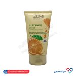 ماسک خاک رس پرتقال حاوی کپسول های ویتامین سی وارمی 150 میل