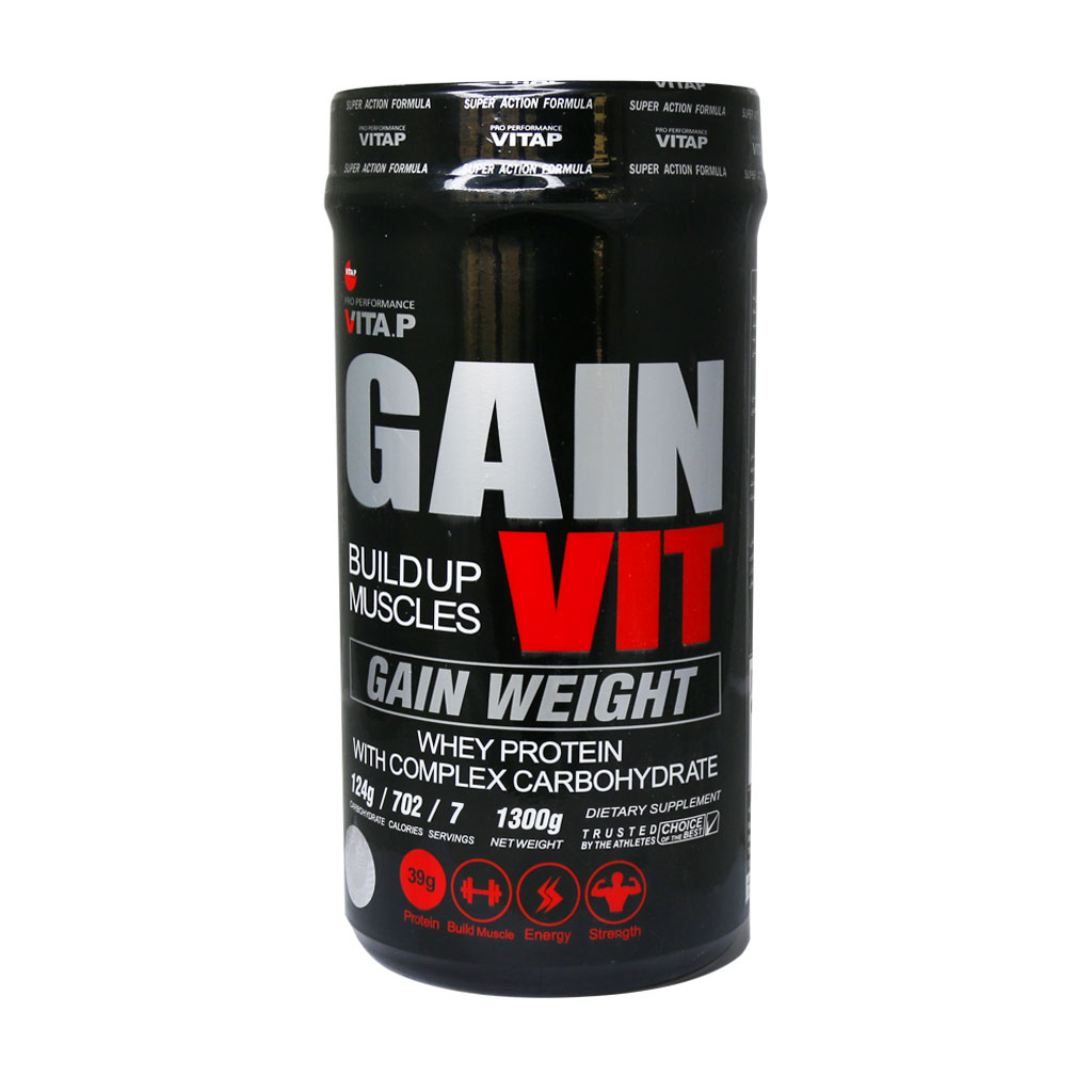 Vitap-Gain-Vit-Suppelment-1300-g.jpg پودر گین ویت ویتاپی با طعم دابل چاکلت 1300 گرم - Image 1