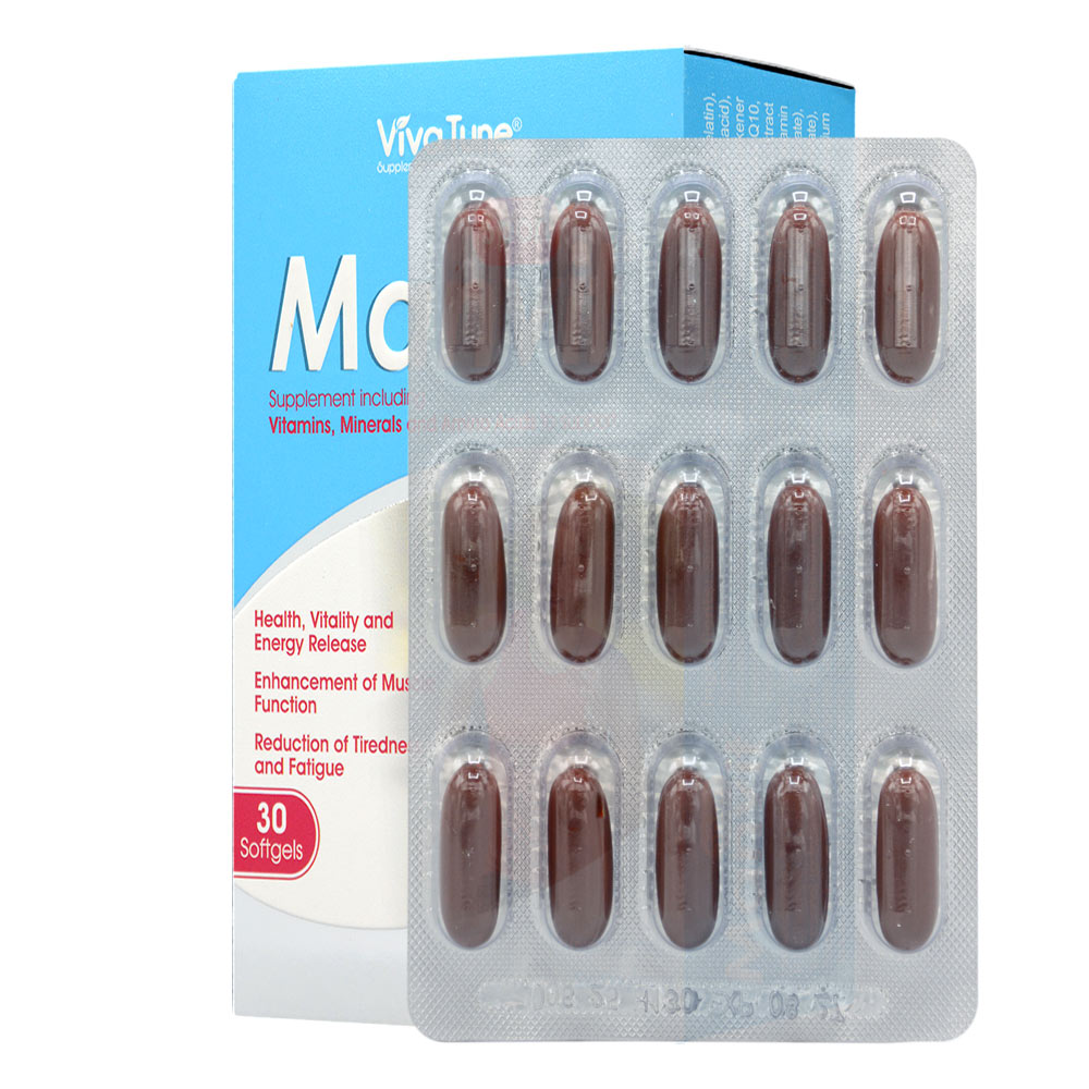 vivatune-manvit-sport-30softgel-4.jpg کپسول من ویت اسپورت ویواتیون 30 عددی - Image 2