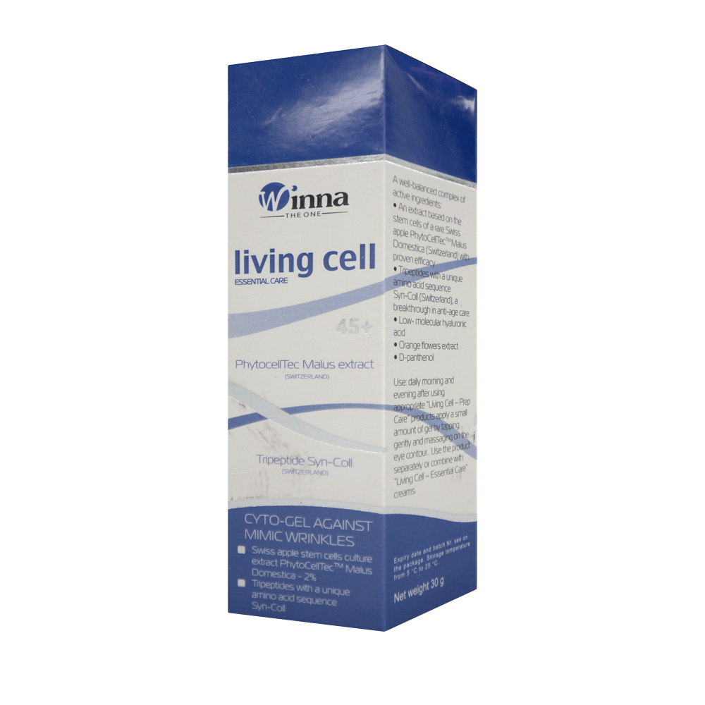 living-cell-cyto-gel-againt-mimc-wrinkle-winna-the-one-1.jpg ژل پر کننده چروک حاوی سلولهای بنیادی گیاهی دوان واینا ۳۰ گرم - Image 1