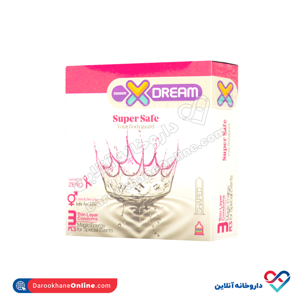 xdream-super-safe-condom-3pcs-1.jpg کاندوم 3 عددی بسیار ایمن ایکس دریم - Image 1