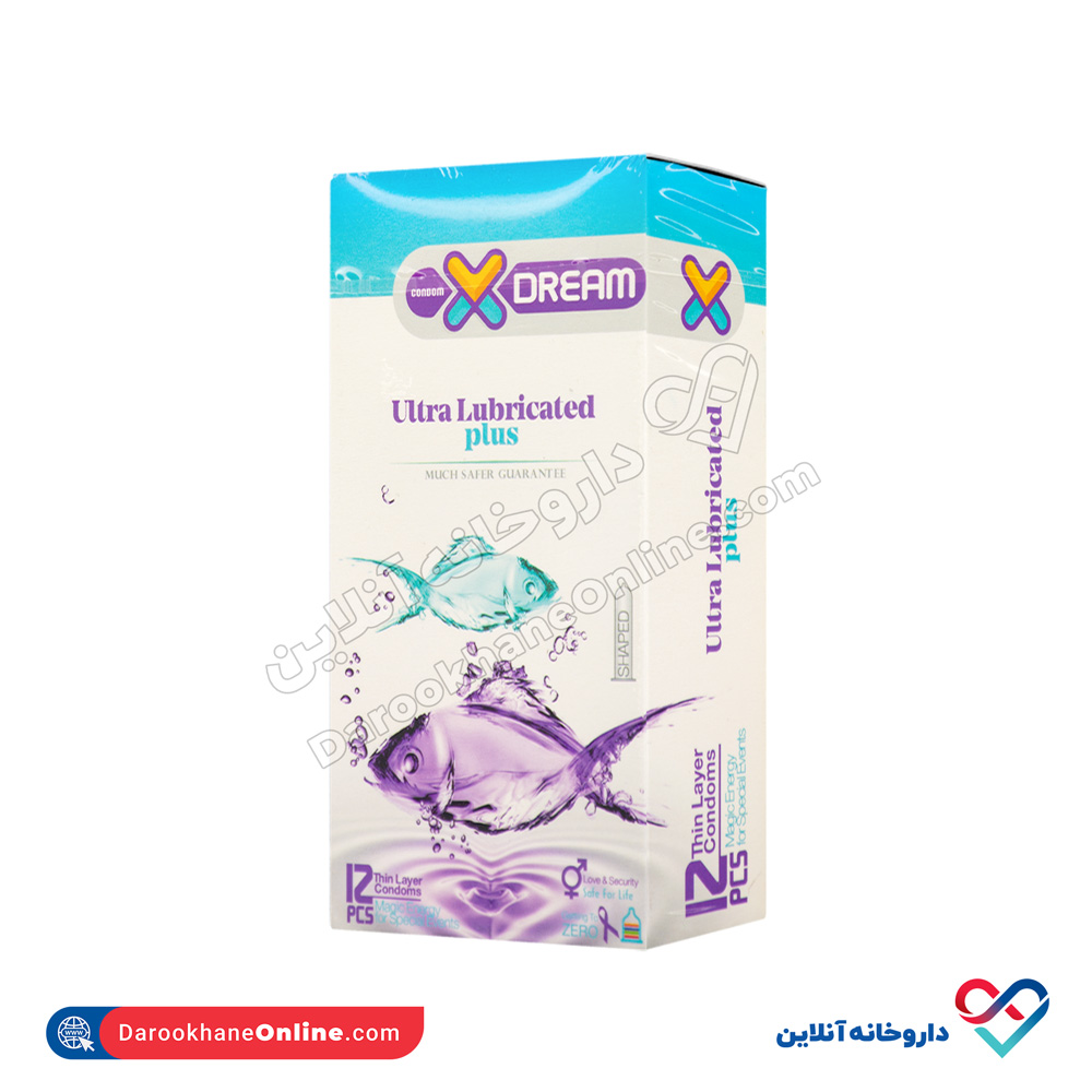 xdream-ultra-lubricated-plus-condom-1.jpg کاندوم اولترا لوبریکانت پلاس ایکس دریم 12 عددی - Image 1