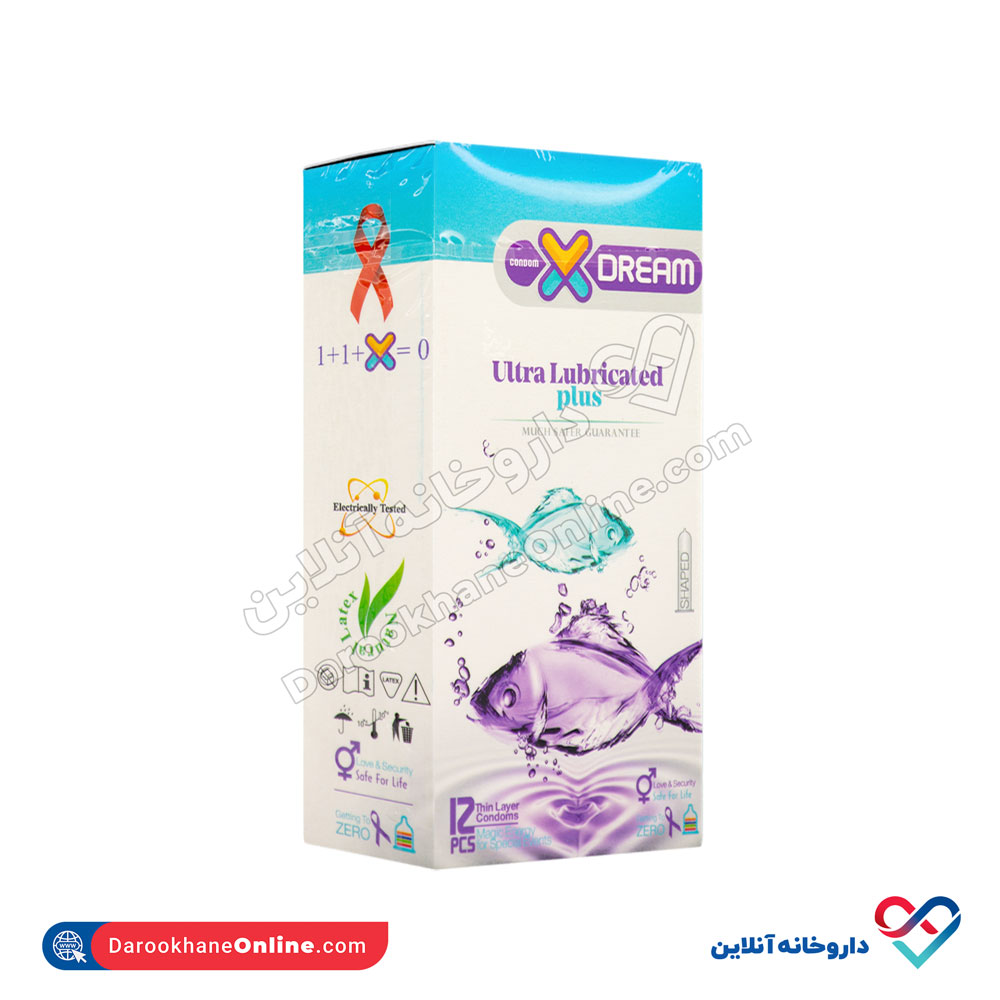 xdream-ultra-lubricated-plus-condom-2.jpg کاندوم اولترا لوبریکانت پلاس ایکس دریم 12 عددی - Image 3