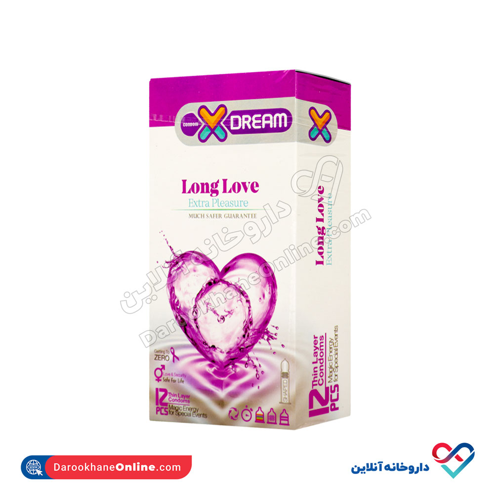 xdream-long-love-condom-1.jpg کاندوم لانگ لاو ایکس دریم 12 عددی - Image 1