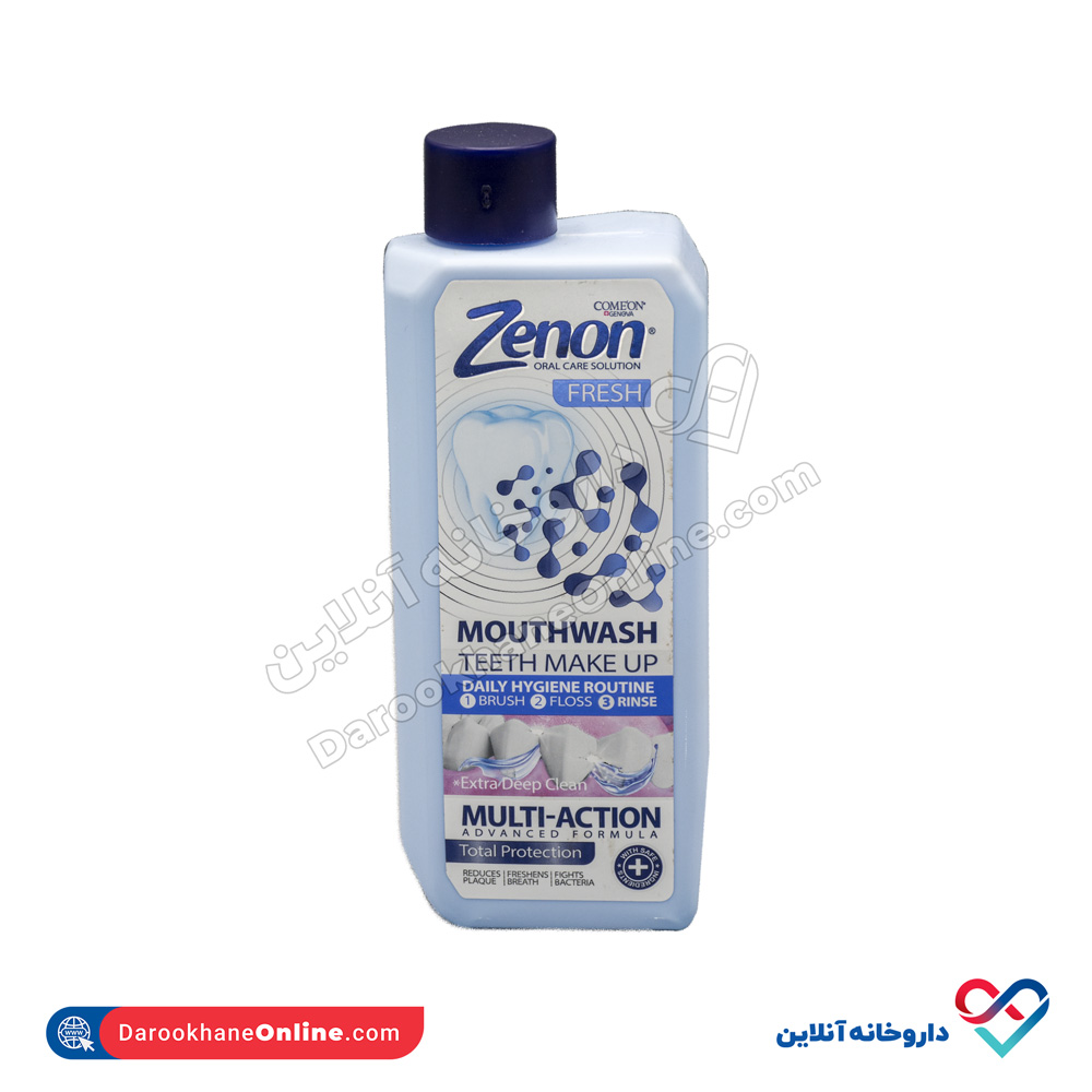 zenon-multi-action-mouthwash-1.jpg دهانشویه مولتی اکشن توتال پروتکشن زنون 400 میل - Image 1