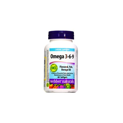 -3-6-9-وبر-نچرالز کپسول امگا 3 6 9 وبر نچرالز 60 عددی - Image 1