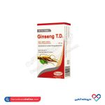 قرص روکشدار جینسینگ تیدی تولید دارو 30عدد