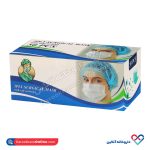ماسک سه لایه پرستاری سفید رنگ بسته 50 عددی