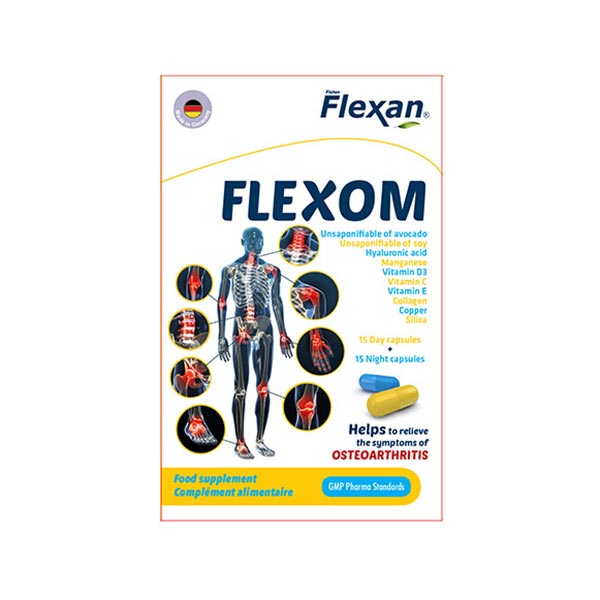 Flexom کپسول فلکسوم فلکسان 30 عدد - Image 1