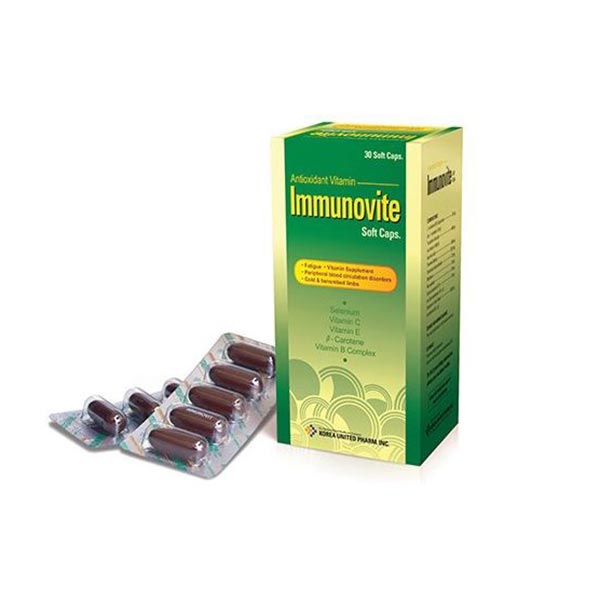 Immunovite کپسول ایمونووایت کره یونایتد 30 عددی - Image 1