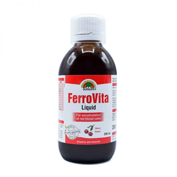 Sunlife-Ferrovita-Liquid-200-ml-600x600 قرص سولسان فارما لایف 30 عدد - Image 1