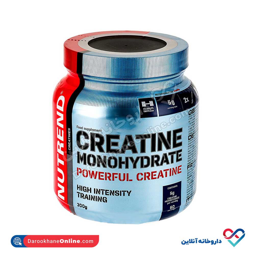 darookhaneonline-Nutrend-Glutamine-Nutrend-Glutamine-Nutrend-Creatine-Monohydrate-1 پودر کراتین مونوهیدرات پرولب 300 گرمی - Image 1