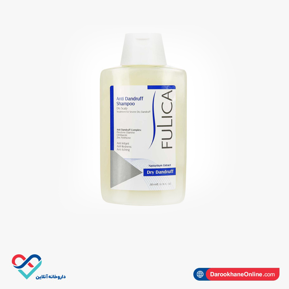 fuulica شامپو ضد شوره خشک فولیکا 200 میل - Image 1