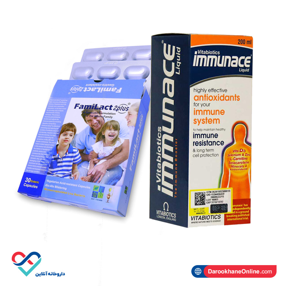 pack12 پکیج شربت ایمیونس ویتابیوتیکس - Image 1