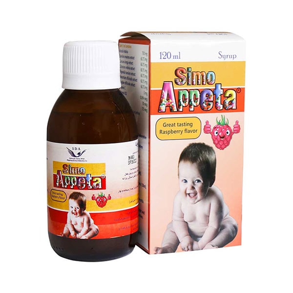 simoappeta شربت سیمواپتا سیمرغ دارو 120 میلی - Image 1