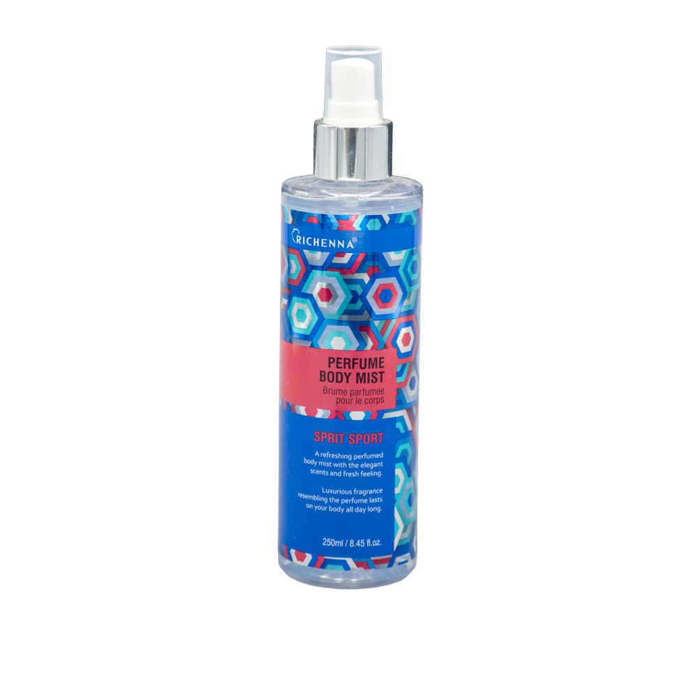spirit-sport-perfume-body-mist-richenna-1 خوشبو کننده بدن sprit sport ریچنا ۲۵۰میل - Image 3