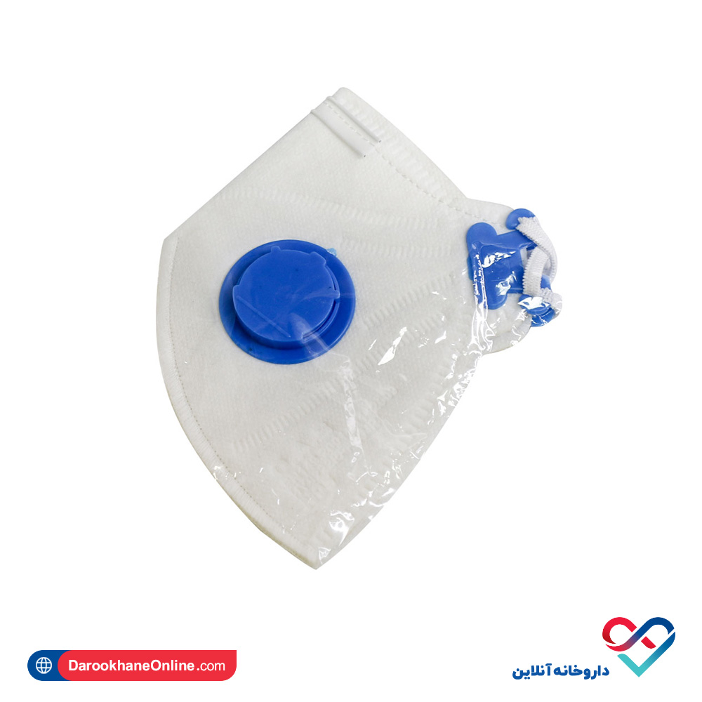 white-mask-1 ماسک فیلتردار ۵ لایه ضخیم امید آفرین - Image 1