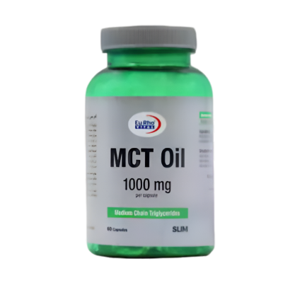 کپسول ام سی تی اویل 1000 میلی گرم یوروویتال 60 عددی